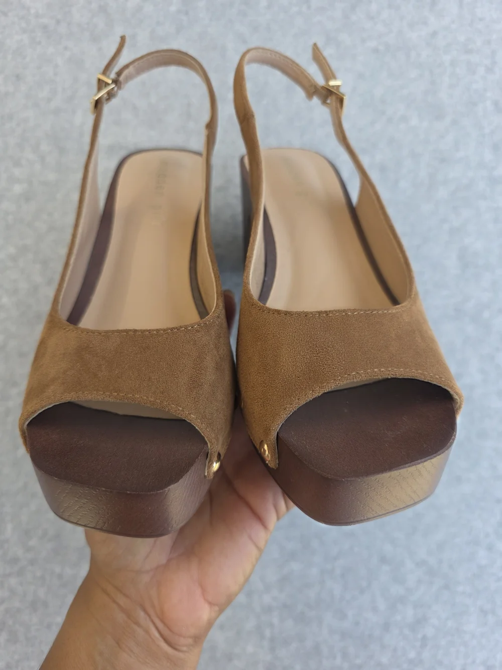 Madden Girl Xanadu Platform Sandals Open-toe Desig Size 6.5